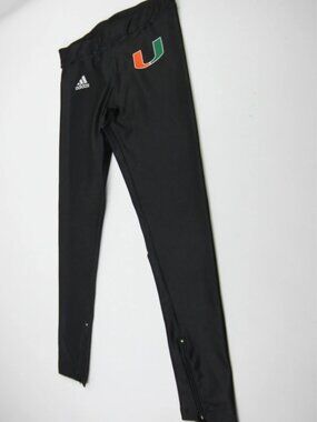 Women's NWOT Adidas  Miami Hurricanes Compression Pants